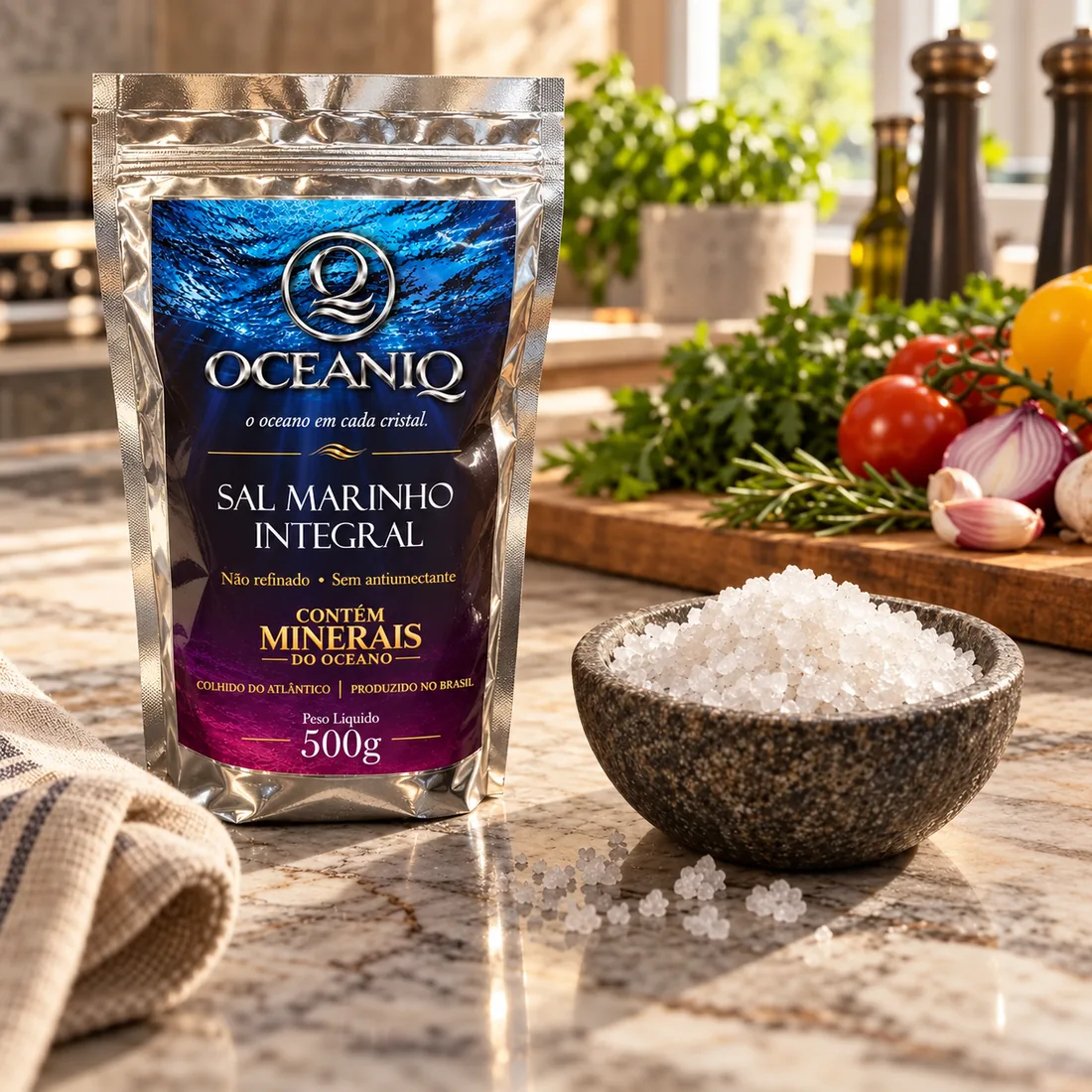 Sal Marinho Integral 500g